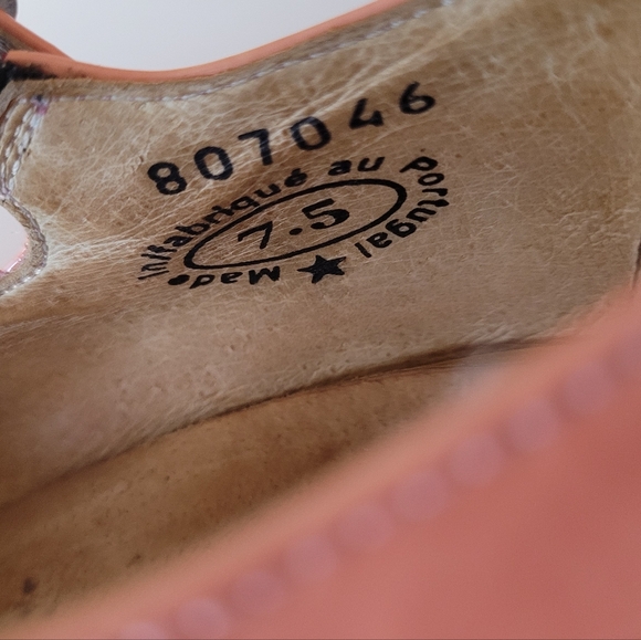 Fluevog Bellevue Pearl Hart Criss Crossed Mary Jane Heel, GUC, Size 7.5 - Picture 16 of 16